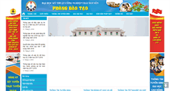 Desktop Screenshot of daotao.tnut.edu.vn