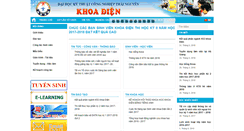 Desktop Screenshot of efa.tnut.edu.vn