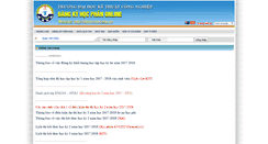 Desktop Screenshot of dkmh.tnut.edu.vn